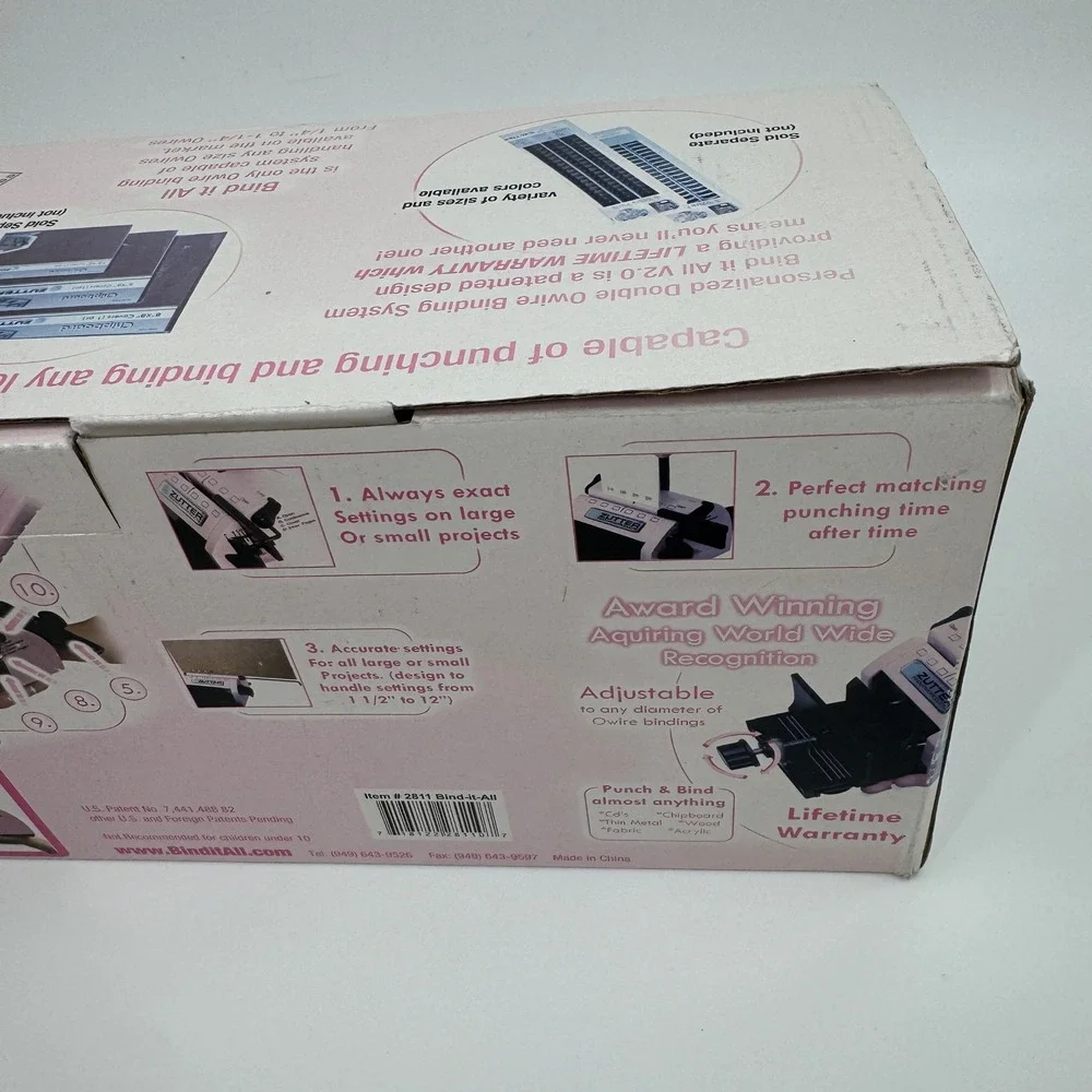 Zutter Bind It All Version 2.0 Original Wire Binding System‎ + Wires Bundle